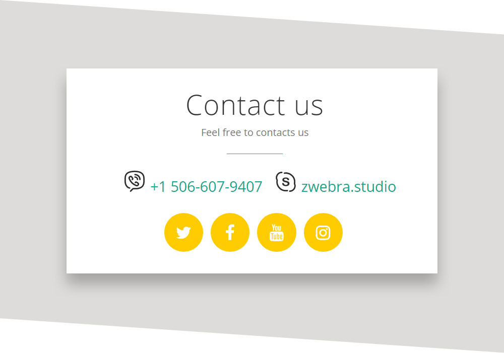 Contact form